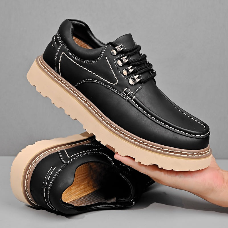 Chunky Platform Derby Shoes