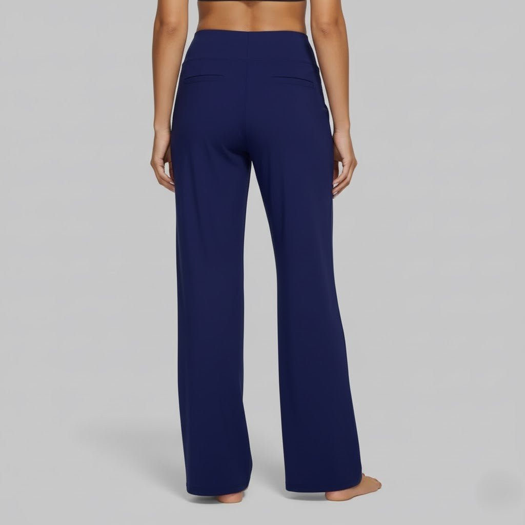 Women's High-Waisted Wide-Leg Pants