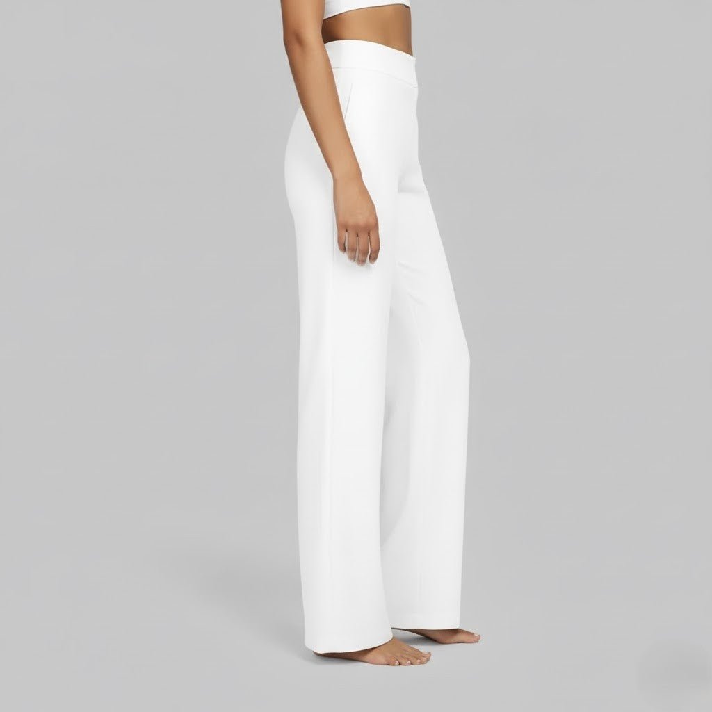 Women's High-Waisted Wide-Leg Pants
