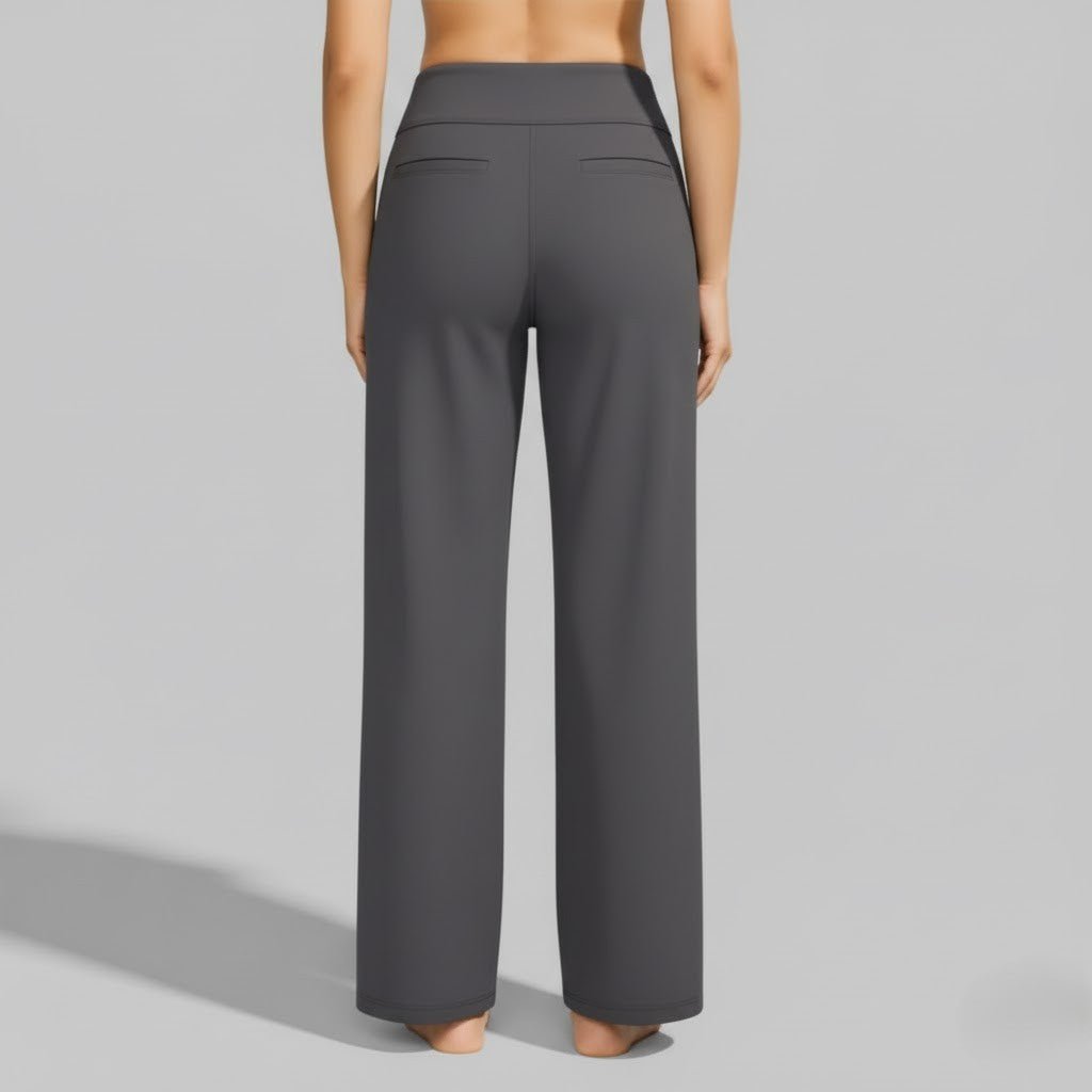 Women's High-Waisted Wide-Leg Pants
