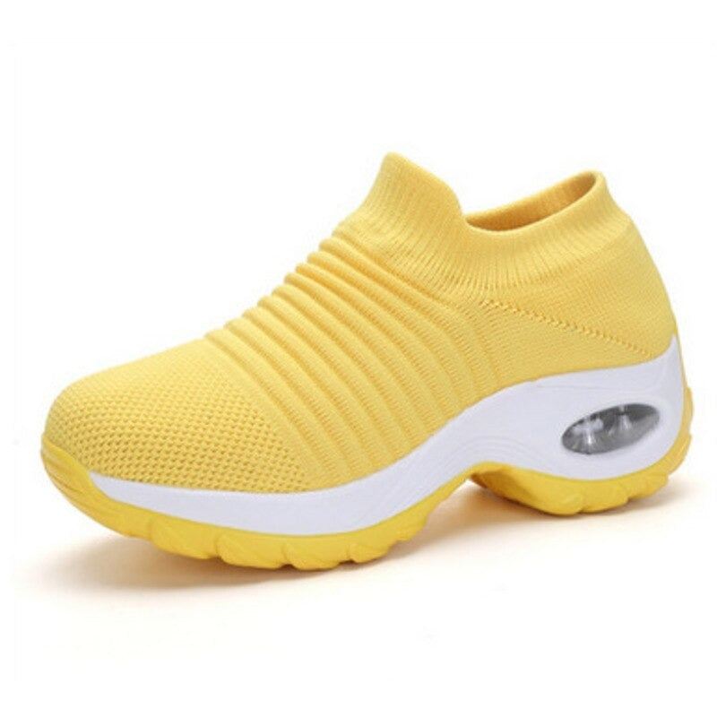 Orthopedic Walking Shoes - Yellow