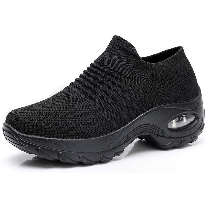 Orthopedic Walking Shoes - All Black