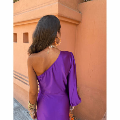 One Shoulder Formal Maxi Dress