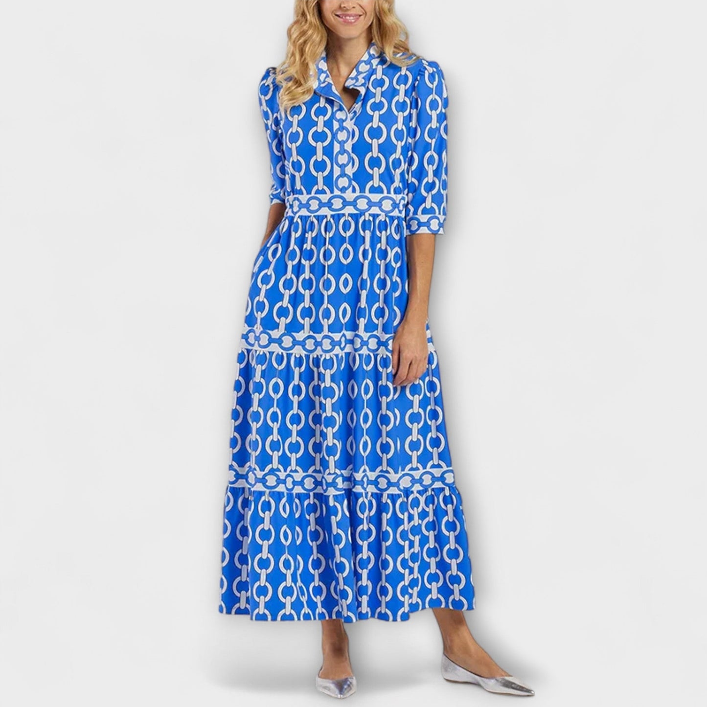 Casual A Line Midi Dress