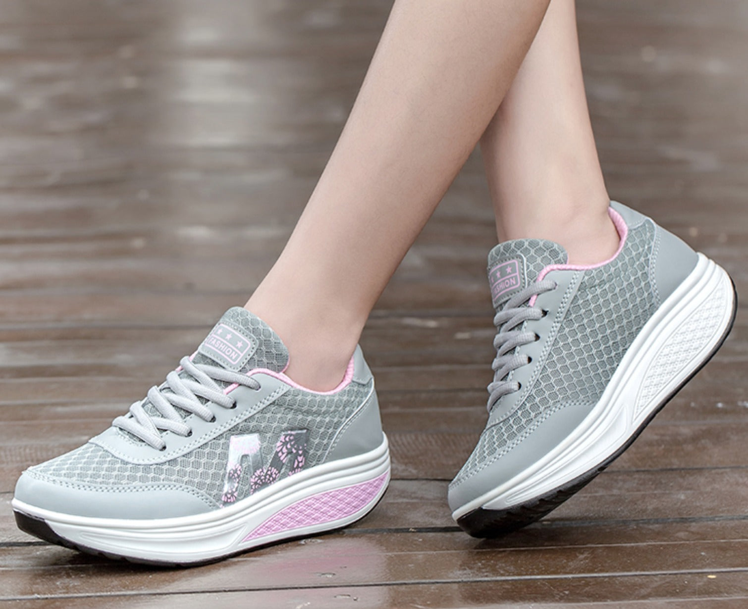 Orthopedic Walking Shoes - Gray