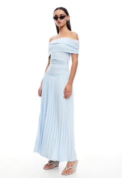 Formal Off Shoulder Maxi Dress