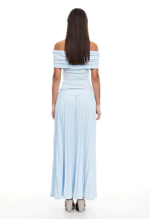 Formal Off Shoulder Maxi Dress