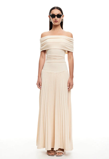 Formal Off Shoulder Maxi Dress