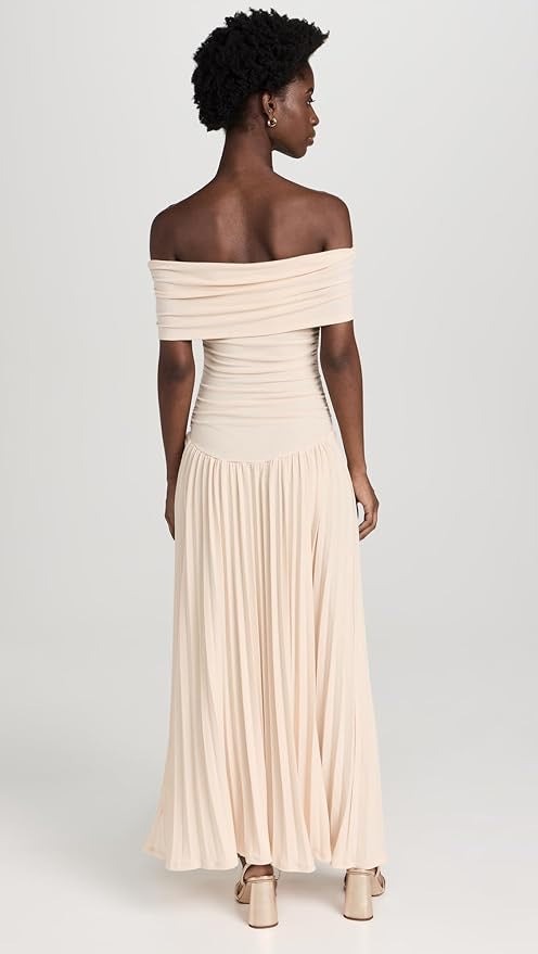 Formal Off Shoulder Maxi Dress