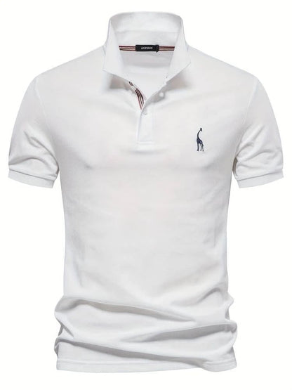 Short Sleeve Polo Shirt - White