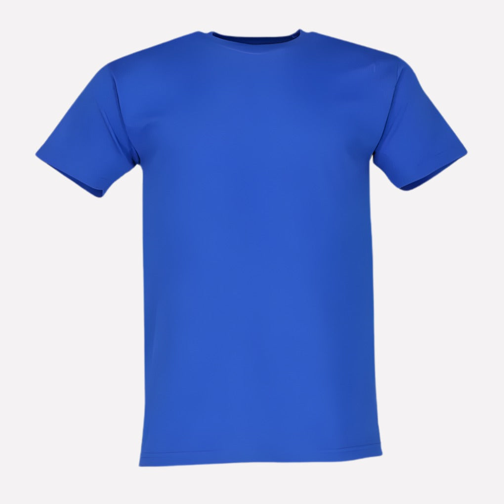 Crew Neck T Shirt - Royal