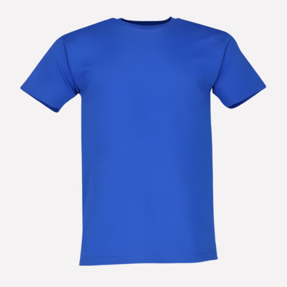 Crew Neck T Shirt - Royal