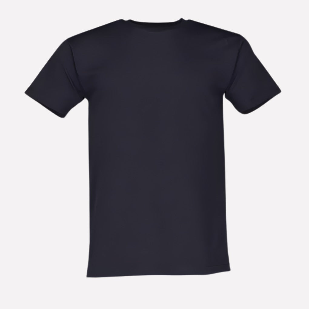Crew Neck T Shirt - Deep Navy