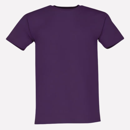 Crew Neck T Shirt - Violet