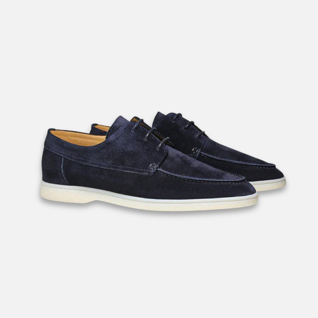 Men's Suede Derby Shoes