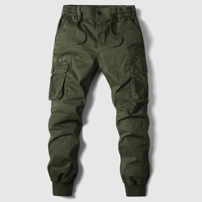 Casual Cargo Jogger Pants - Green