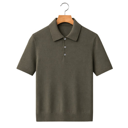 Short Sleeve Polo Shirt - Olive