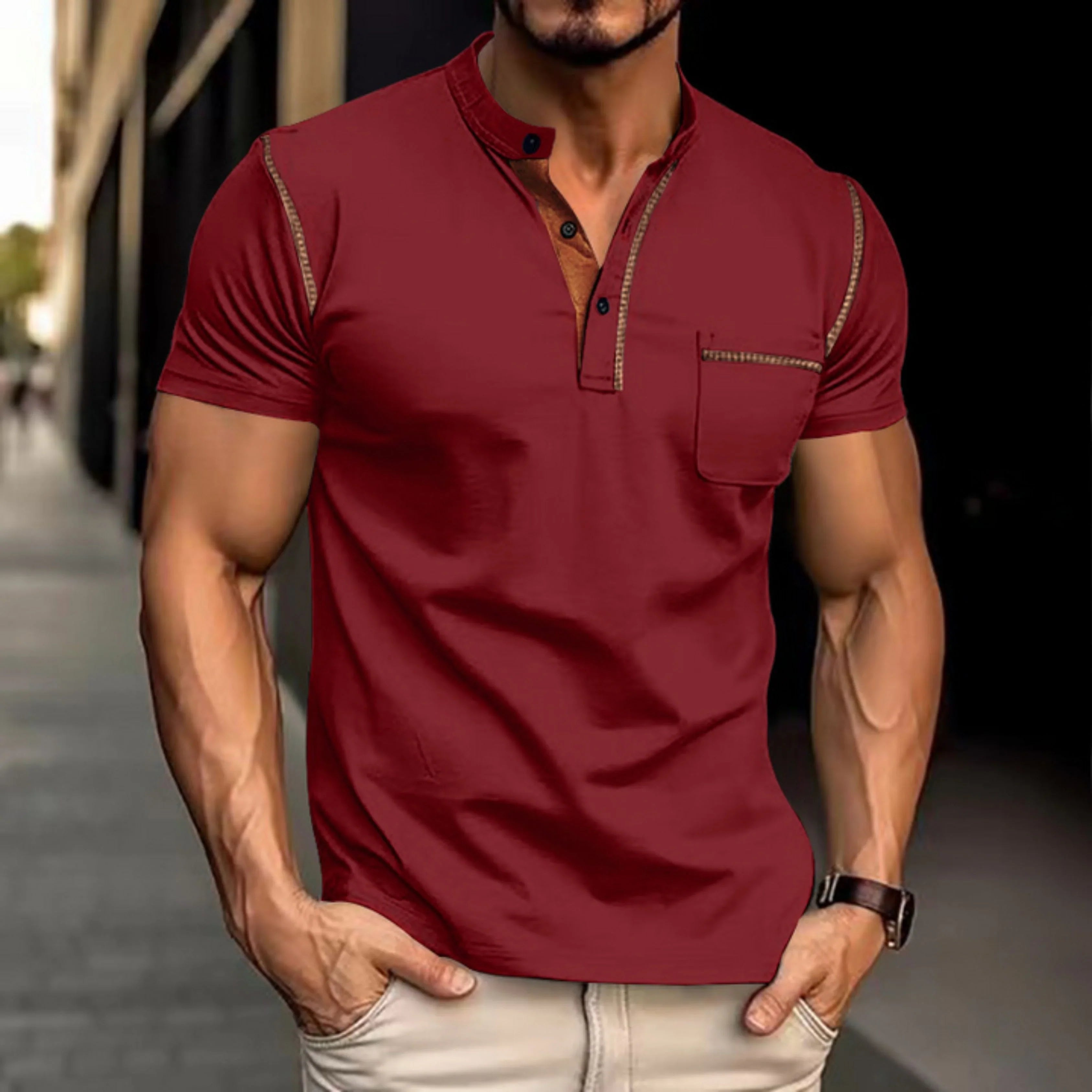 Men's Slim Polo Shirt