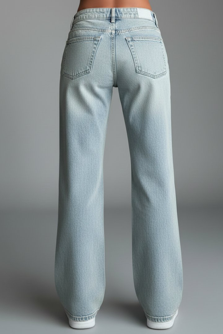 Women's High-Rise Wide-Leg Jeans