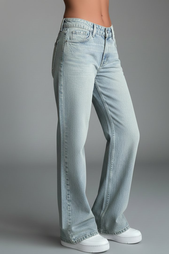Women's High-Rise Wide-Leg Jeans
