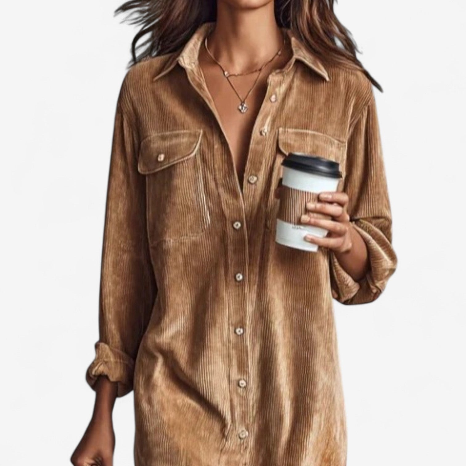 Long Sleeve Shirt Dress