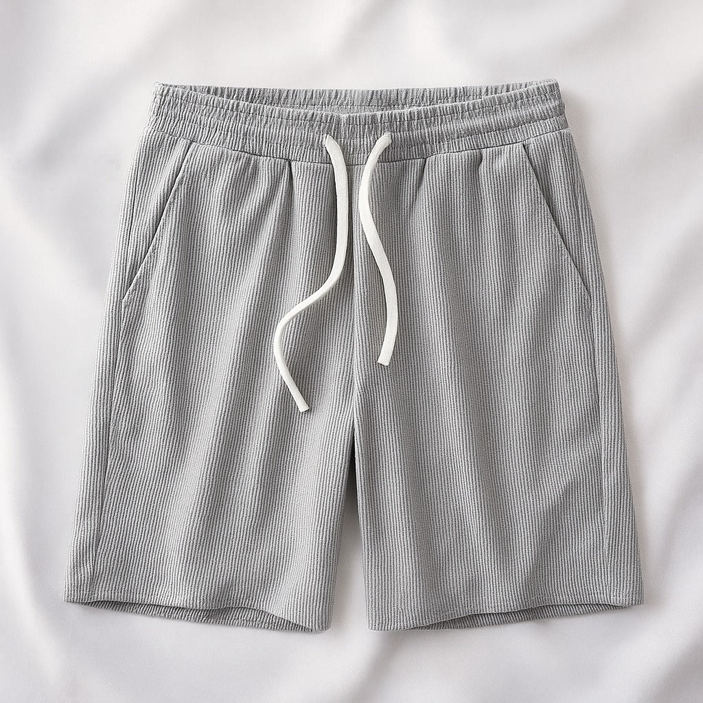 High Waisted Shorts - Grey