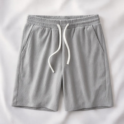 High Waisted Shorts - Grey