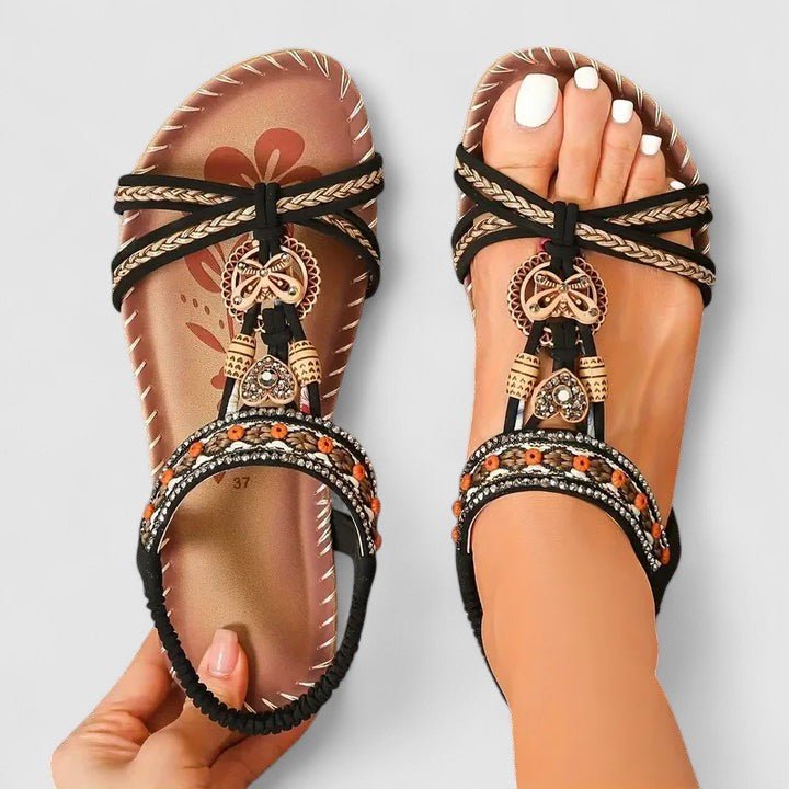 Women's T-Strap Flat Sandals