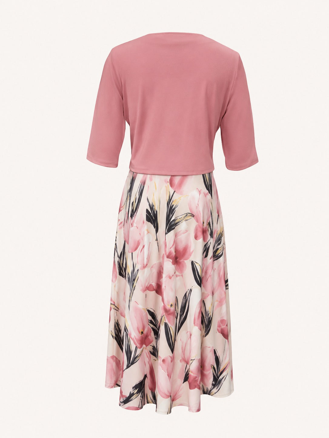 Floral Maxi Dress Two Piece Set