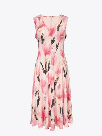 Floral Maxi Dress Two Piece Set