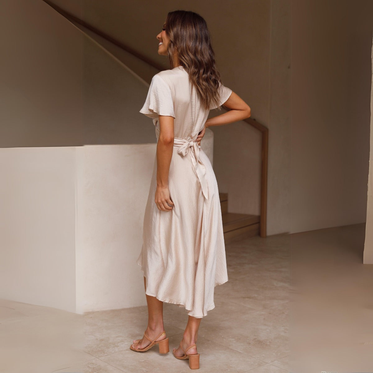 Wedding Guest Midi Dress