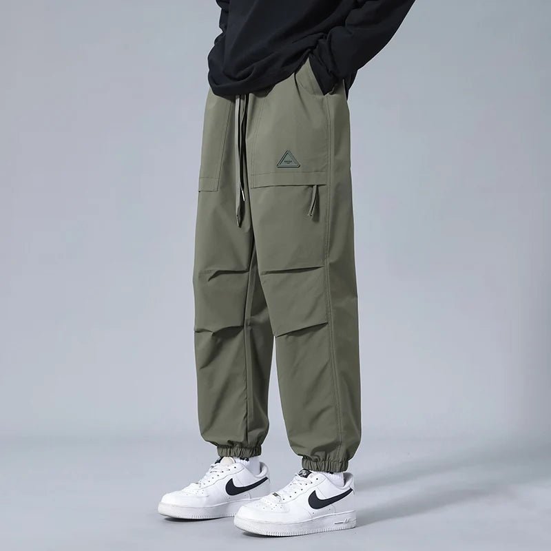 Men's Cargo Joggers - Green