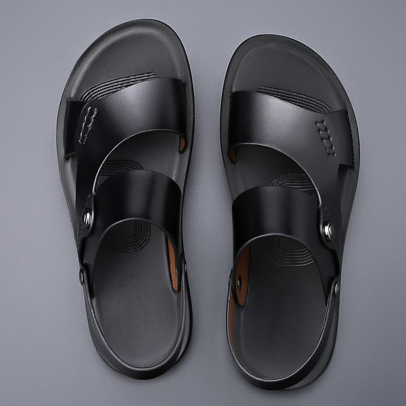Summer Beach Sandals - Black