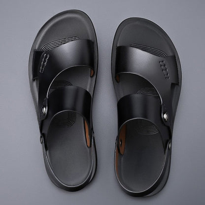 Summer Beach Sandals - Black