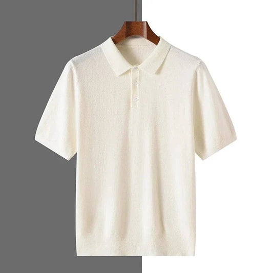 Short Sleeve Polo Shirt - White