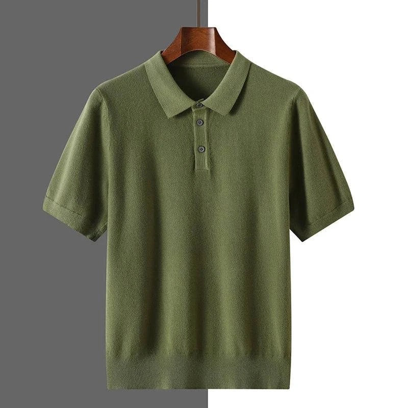 Short Sleeve Polo Shirt - Green