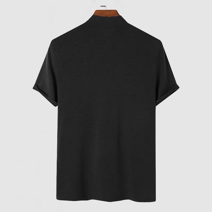 Mock Neck T Shirt