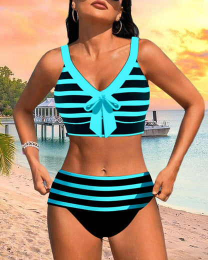 High Waisted Bikini Two Piece Set
