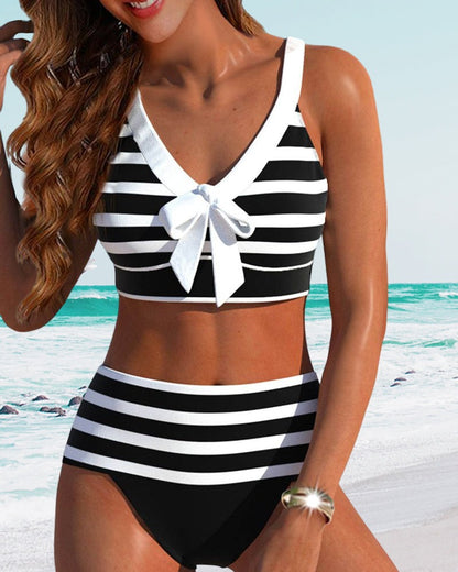 High Waisted Bikini Two Piece Set