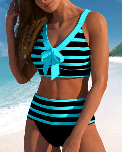 High Waisted Bikini Two Piece Set