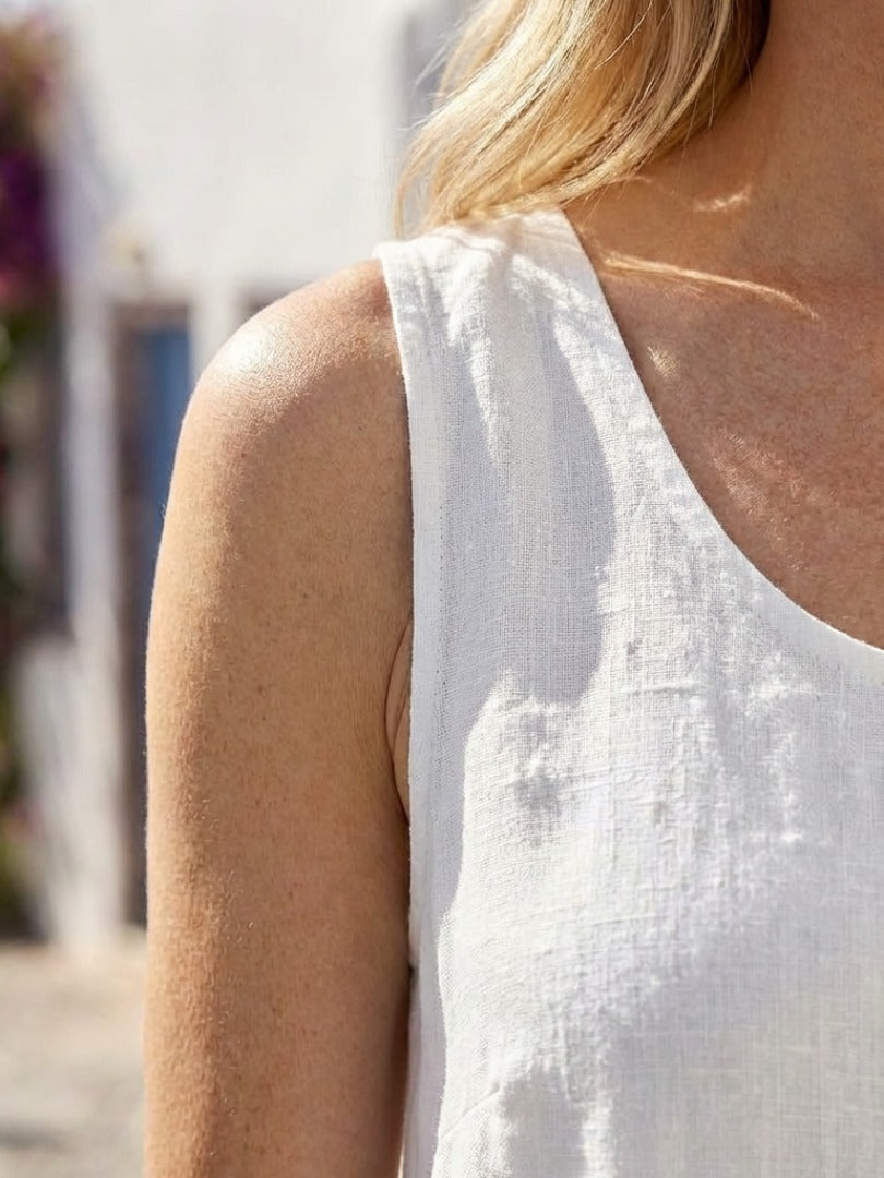 Vacation Sleeveless Maxi Dress