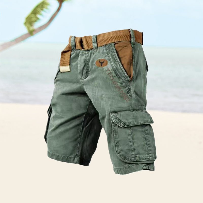 Men's Cargo Shorts - Green