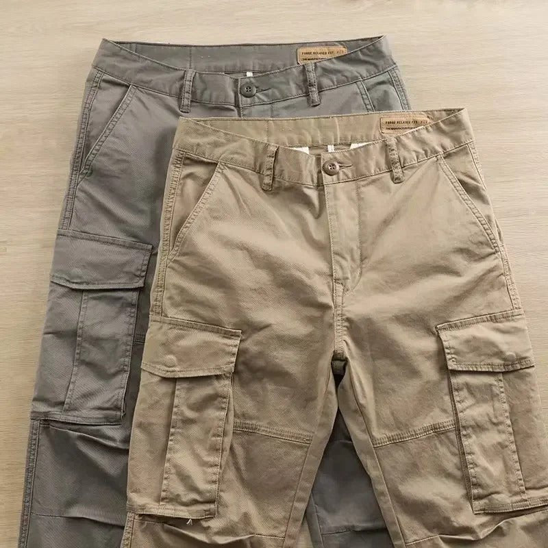 Men's Cotton Twill Cargo Pants
