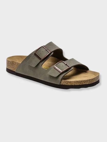 Orthopedic Comfort Slide Sandals - Dark gray
