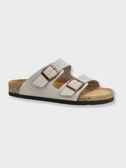 Orthopedic Comfort Slide Sandals - Gray