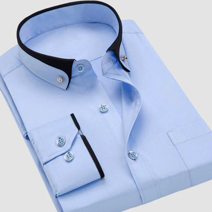 Slim Fit Dress Shirt - Light Blue