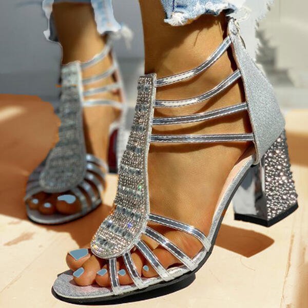 Women's Rhinestone Gladiator Sandals