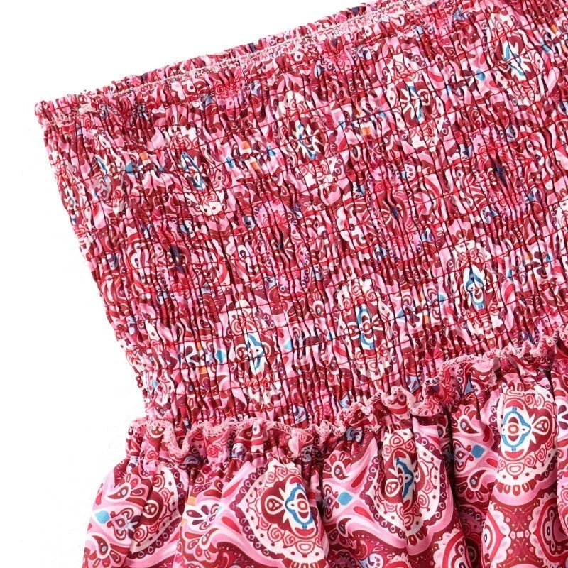 Ruffle Mini Skirt