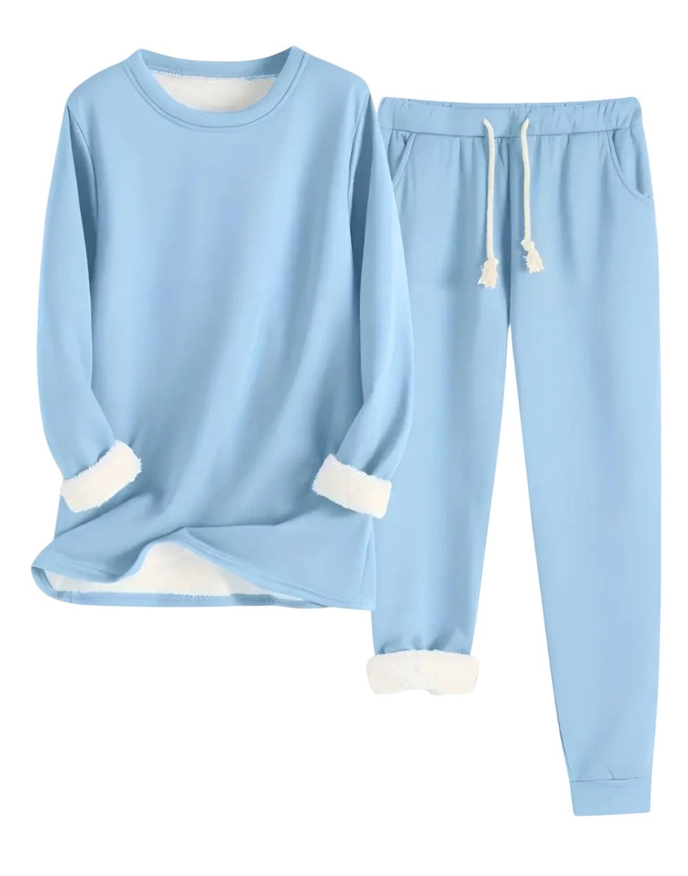 Lounge Two Piece Set - Light blue