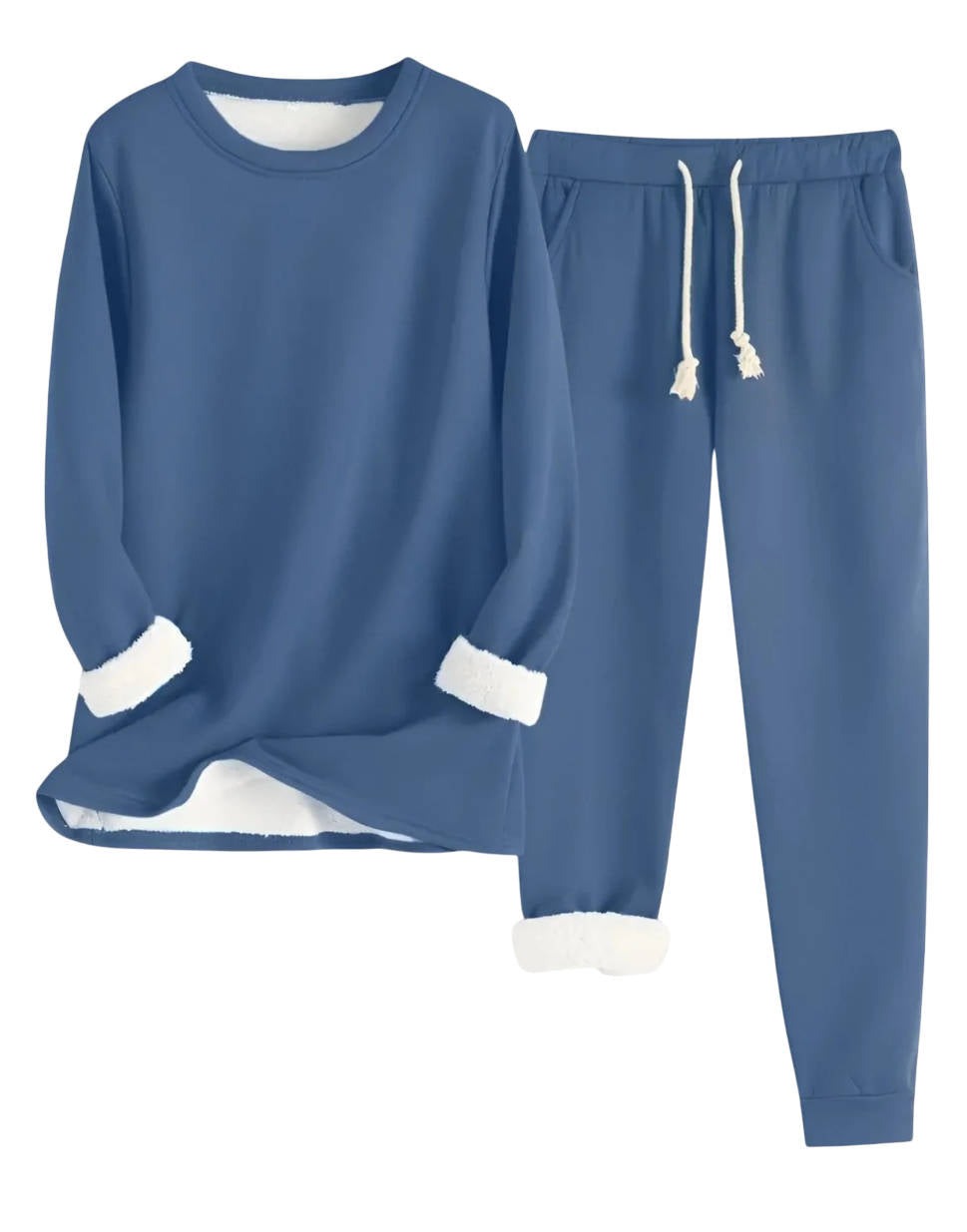 Lounge Two Piece Set - Navy blue